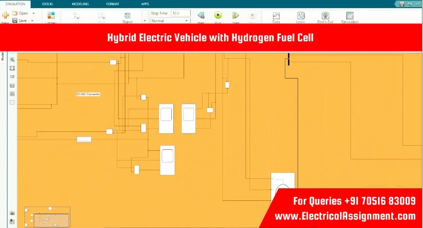 Fuel Cell Electric Vehicle (FCEV) Modeling & Energy Management - MATLAB Simulink screenshot 8